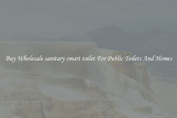 Buy Wholesale sanitary smart toilet For Public Toilets And Homes