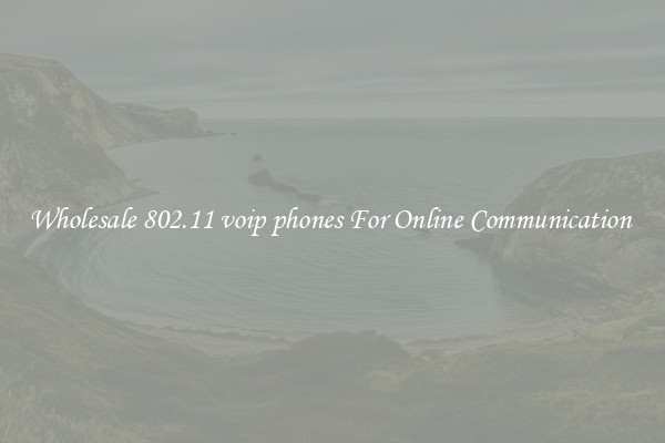 Wholesale 802.11 voip phones For Online Communication 