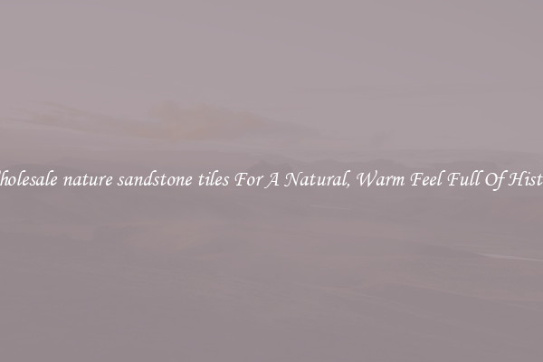 Wholesale nature sandstone tiles For A Natural, Warm Feel Full Of History