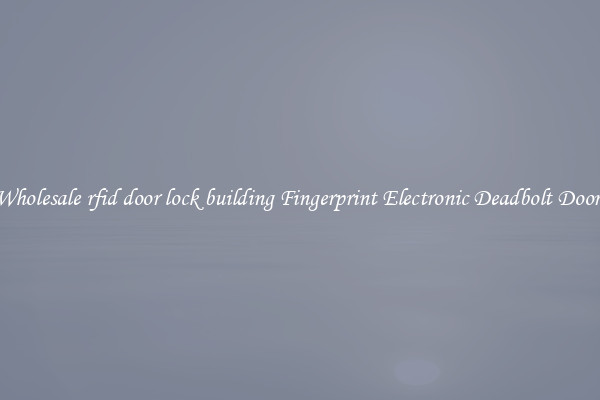 Wholesale rfid door lock building Fingerprint Electronic Deadbolt Door 