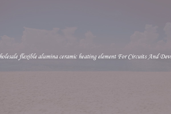 Wholesale flexible alumina ceramic heating element For Circuits And Devices